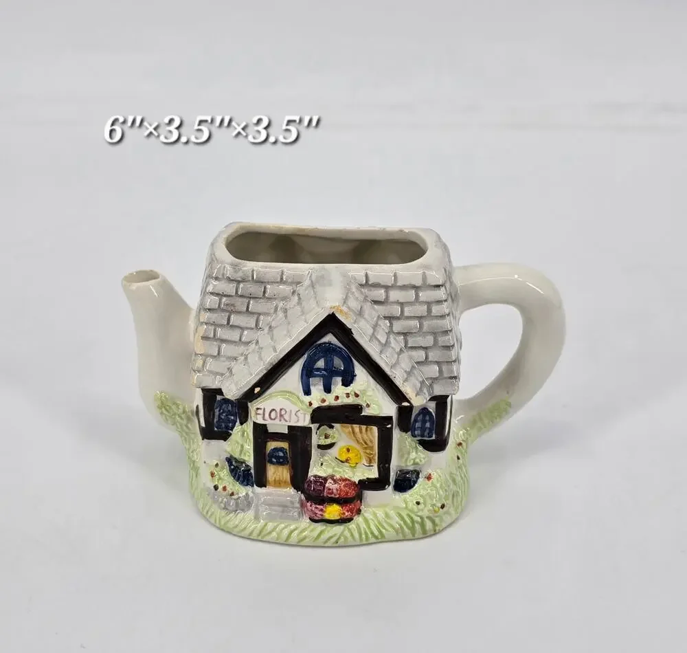 Whimsical Vintage Cottage‎ House Decor Cardinal Tee Née Teapot 1995 Storybook